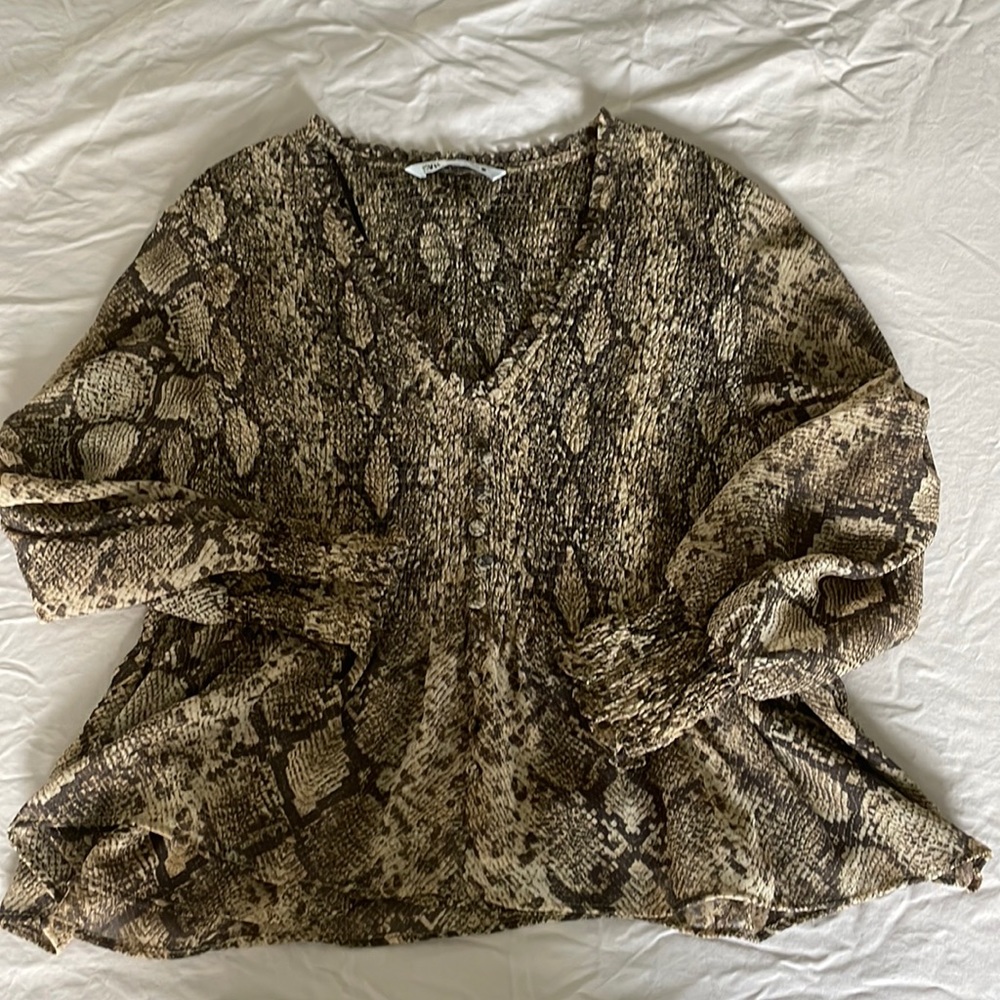 Smocked Zara Top